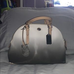 Ombré couch handbag